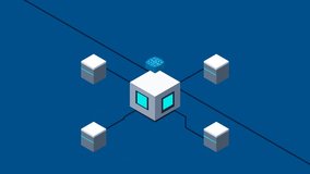 Isometric Data Center Network Connection Icon Set - Powered by Shutterstock - Get 15% off with code: PIKWIZARD15