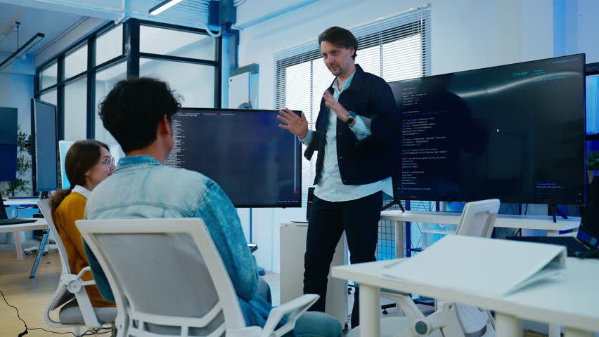 ai assistant or digital transformation concept.business professional working in coworking space with AI assistance,Ai Agent,virtual display screen,virtual agent,big data analysis,innovation,technology