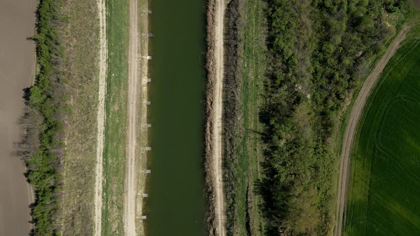 Exploring the Beauty of Veliki Backi Kanal in Serbia During Springtime