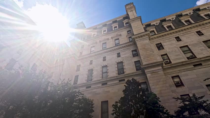 Footage of Philadelphia City Hall in Philadelphia Pennsylvania USA