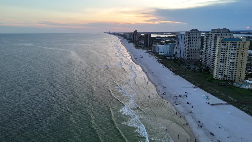 Sky view of Florida Waves
