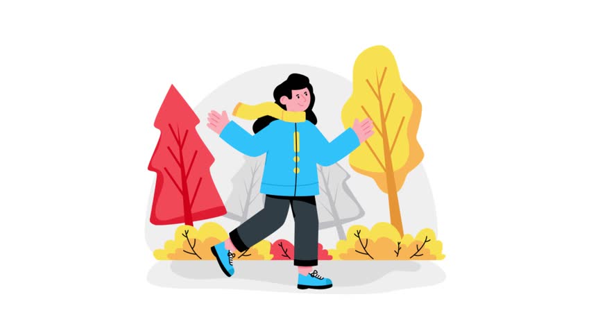 Autumn Season Animation MP4 File	