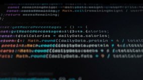 Monitor screen displays fluid sequence of numbers and symbols, illustrating dynamic data processing of AI systems. As information flows in real-time, algorithms rapidly analyze and generate outputs - Powered by Shutterstock - Get 15% off with code: PIKWIZARD15