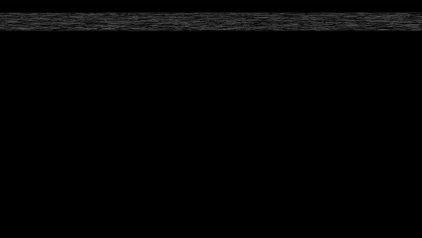 TV Screen Shutdown Static Damage Overlay 4K