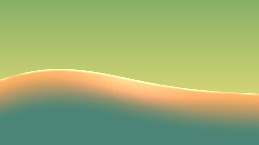 Serene landscape with gentle hills under a soft gradient sky, evoking tranquility and nature