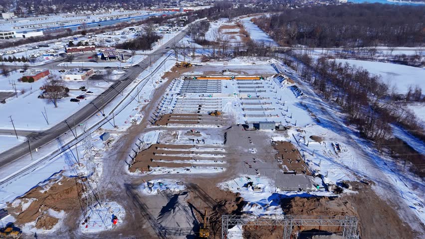 Battery energy storage facility development at Trenton, Michigan, USA breaks ground, US utility DTE starts 220MW, 880MWh BESS project at Michigan coal plant site