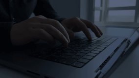 Hacked system warning on digital screen showing cyberattack alert, data breach and security risk. Cybersecurity concept with malware threat, network intrusion and protected data. - Powered by Shutterstock - Get 15% off with code: PIKWIZARD15