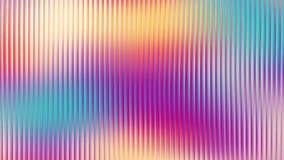 Abstract gradient background with ribbed glass texture animation. Futuristic dynamic luminous neon red and blue waves. Colorful refracted glass effect fractal glass design. 3d rendering. Looping video - Powered by Shutterstock - Get 15% off with code: PIKWIZARD15