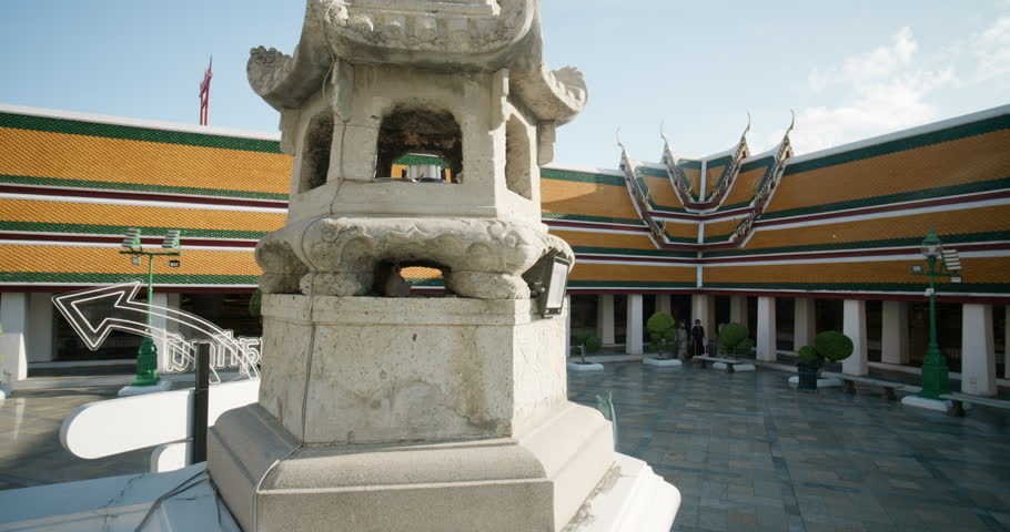 Wat Suthat Thepwararam is a first-class royal temple of the Ratchaworamahawihan type, one of only a few in  Bangkok Thailand