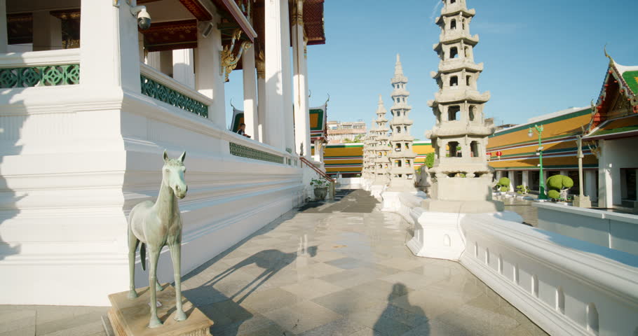Wat Suthat Thepwararam is a first-class royal temple of the Ratchaworamahawihan type, one of only a few in  Bangkok Thailand