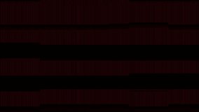 Abstract 4K digital motion overlay displaying subtle dark red vertical scanlines on a black background, conveying an ominous mood of critical system failure or cyber espionage, ideal for blending into cinematic sci-fi transitions and suspenseful tech thriller sequences. - Powered by Shutterstock - Get 15% off with code: PIKWIZARD15