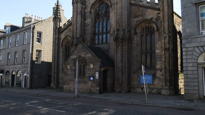 St Andrew Cathedral Church in Aberdeen, Scotland, United Kingdom