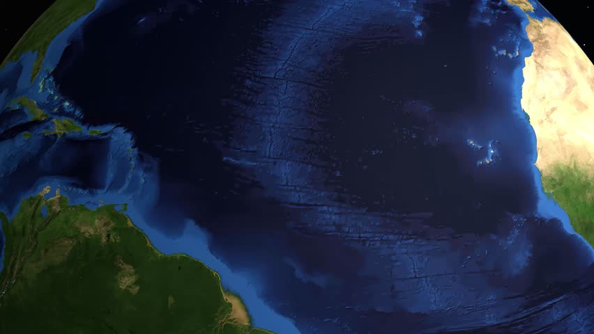 A commercial airplane flies across a satellite map from Delhi to Seoul with location markers