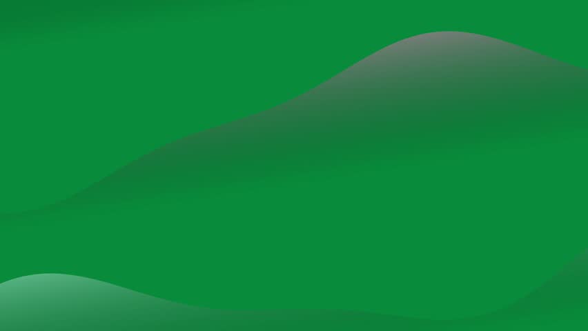 A serene green landscape with rolling hills