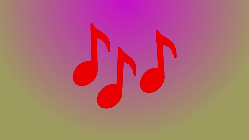 Music notes sign icon. Musical symbol. Gray flat square button with shadow