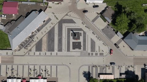 Forward Drone Flight Upward Camera Tilt