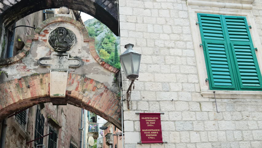 Entrance arch to St John