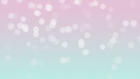Soft Pastel Bokeh Background.Glowing abstract particles floating on dreamy pink and mint gradients. - Powered by Shutterstock - Get 15% off with code: PIKWIZARD15