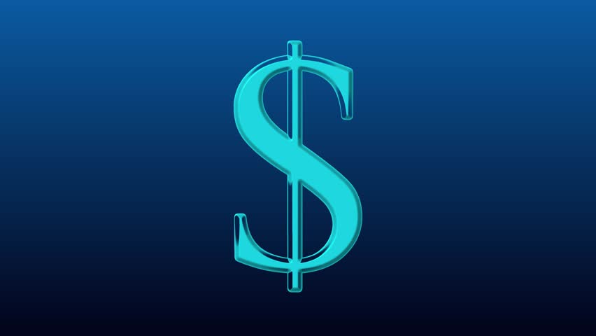 Modern digital illustration of a dollar sign with ascending bar graph inside