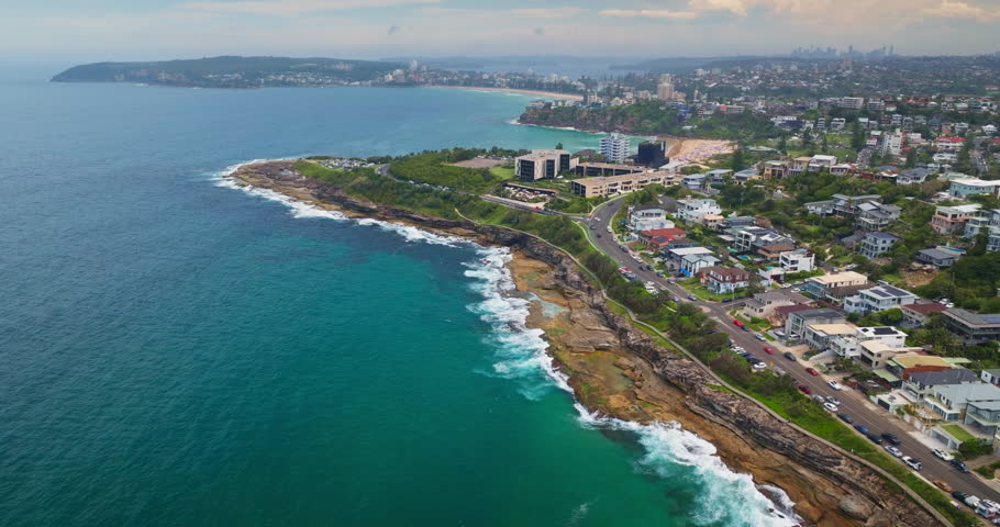 Sandstone coastline of Sydney