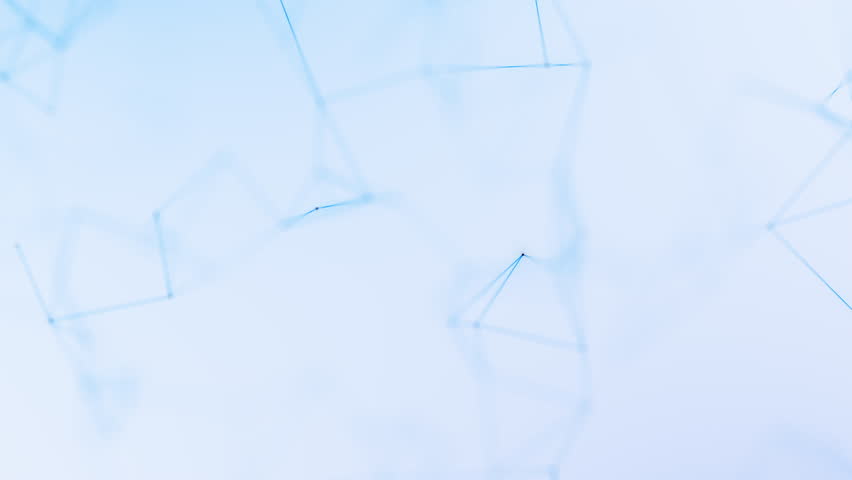 Looping soft blue technology lines with minimal data aesthetic. Clean abstract background with calm digital rhythm, light structure and modern corporate feel.
