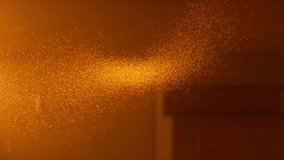 Dust Particles in light: A dance of golden light illuminates a multitude of dust particles, captured within a radiant beam. - Powered by Shutterstock - Get 15% off with code: PIKWIZARD15