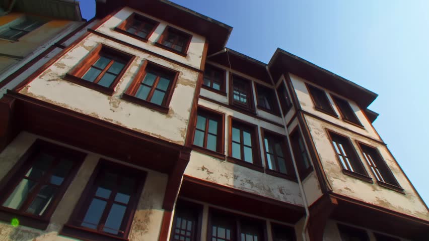 Traditional Bursa Houses with Bay Windows Ottoman Cumbar Architecture