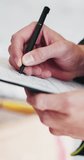 Hands, engineer and writing with clipboard at construction site, review or real estate development. Person, architect and checklist for inspection, feedback and notes for property expansion project - Powered by Shutterstock - Get 15% off with code: PIKWIZARD15