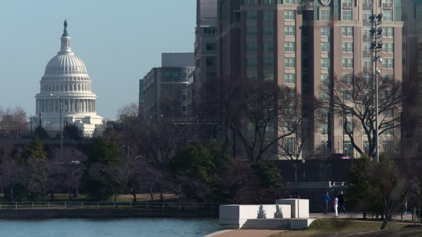view of  Capitol Hill Washington DC downtown