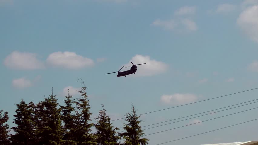 Chinook Military Helicopter