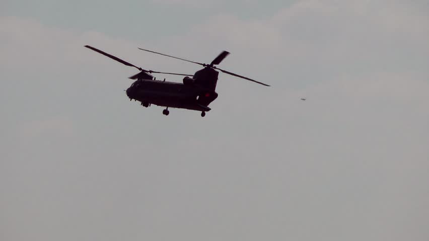 Chinook Military Helicopter