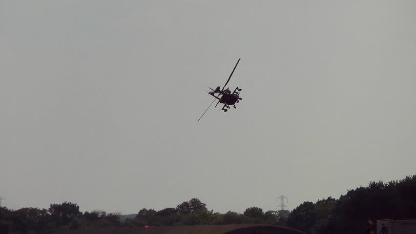 Apache Military Helicopter