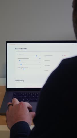 Business Intelligence Analyst Investigates Impact of Artificial Intelligence AI on Long-Term Corporate Revenue and Staffing Concept