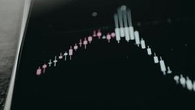 Live candlestick chart with a downward trend - Powered by Shutterstock - Get 15% off with code: PIKWIZARD15