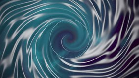 An abstract motion background featuring a mesmerizing vortex of rippling liquid. Smooth silver and white waves swirl dynamically around a dark, mysterious center against a vibrant teal and deep purple backdrop. - Powered by Shutterstock - Get 15% off with code: PIKWIZARD15