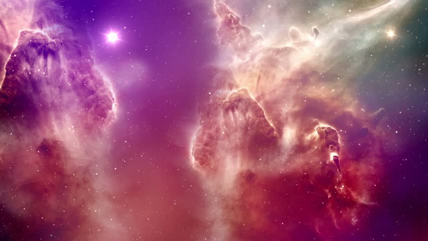 A breathtaking view of a colorful nebula in deep space, filled with swirling gas, dust, and bright stars, evoking a sense of wonder and the vastness of the universe.