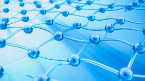 Slow panning molecular lattice network abstract science animation - Powered by Shutterstock - Get 15% off with code: PIKWIZARD15