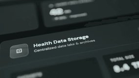 Health Data Storage system, number of datasets and total size in TB - Powered by Shutterstock - Get 15% off with code: PIKWIZARD15