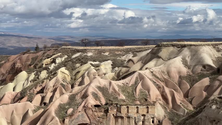 Cappadocia Turkey landscape and rock formation
