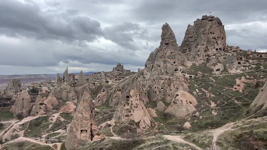 Cappadocia Turkey landscape and rock formation
