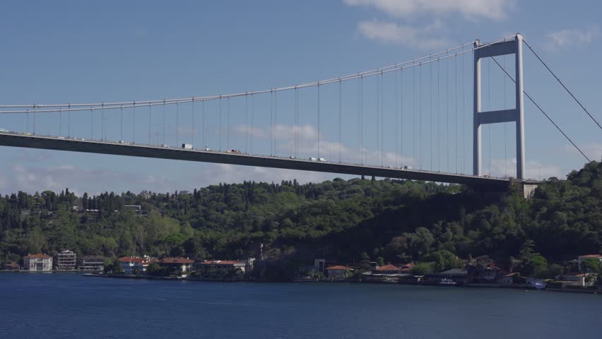 bosphorus bridge in istanbul turkey