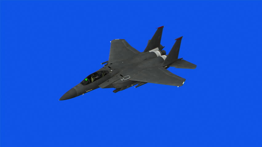 Cinematic F-15E Strike Eagle Fighter Jet in Flight – Digital Render