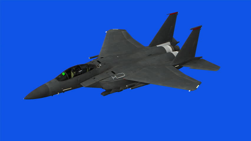 Cinematic F-15E Strike Eagle Fighter Jet in Flight – Digital Render