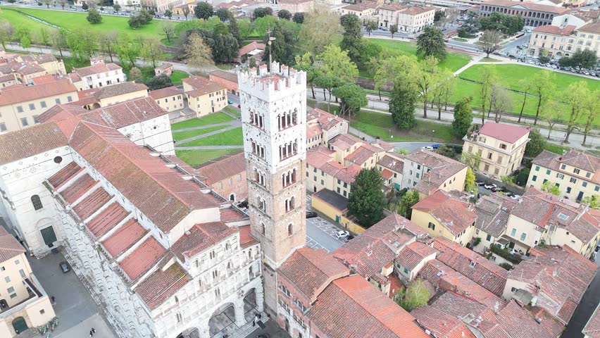 Lucca, Tuscany, Italy, April 2, 2026. Landscapes, travel, Italy, the Middle Ages, Italian history