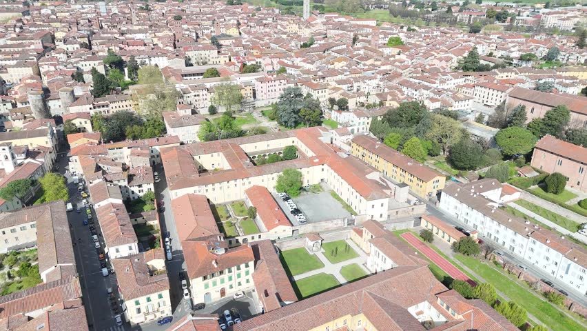Lucca, Tuscany, Italy, April 2, 2026. Landscapes, travel, Italy, the Middle Ages, Italian history