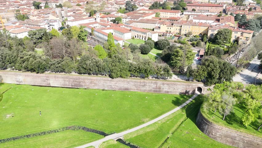 Lucca, Tuscany, Italy, April 2, 2026. Landscapes, travel, Italy, the Middle Ages, Italian history