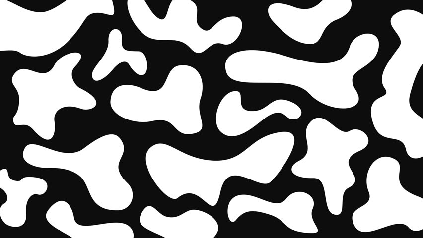 cow motif pattern background video