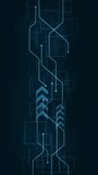 Digital network connection lines with circuit elements representing data flow - Powered by Shutterstock - Get 15% off with code: PIKWIZARD15