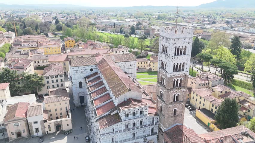 Lucca, Tuscany, Italy, April 2, 2026. Landscapes, travel, Italy, the Middle Ages, Italian history