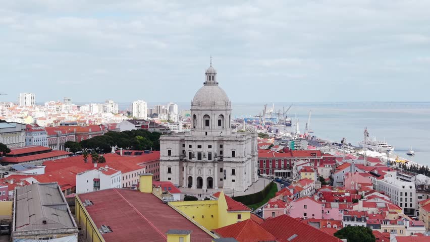 Portugal - Lisbon - Panteão Nacional - 4k 